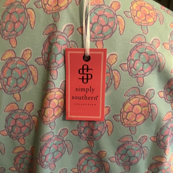 Simply Southern Sea Turtle Pattern Dress - Picture 7 of 8